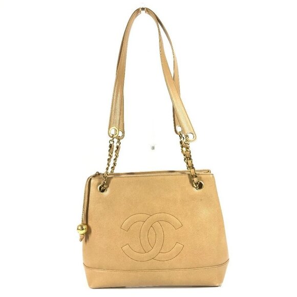 CHANEL vintage CC CC Mark Coco Ball Shoulder Bag Tote Bag Chain Bag Shoulder Bag - Picture 1 of 16